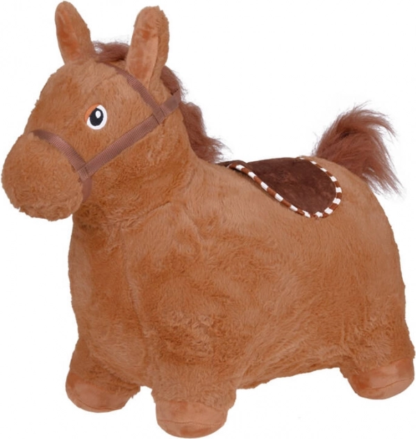 Jokomisiada plush bouncer horse – Brown