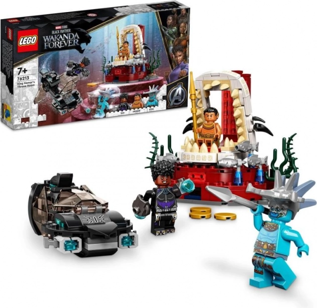 LEGO Marvel troonzaal van koning NAMOR 76213