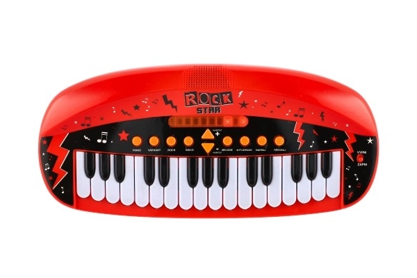 Kinderen piano ROCK STAR met 31 toetsen