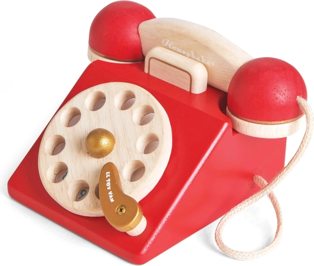 Houten retro telefoon LE TOY VAN