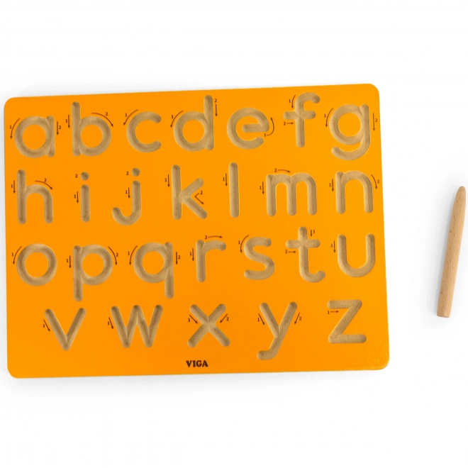 Viga schrijfplank voor oefenen van kleine letters