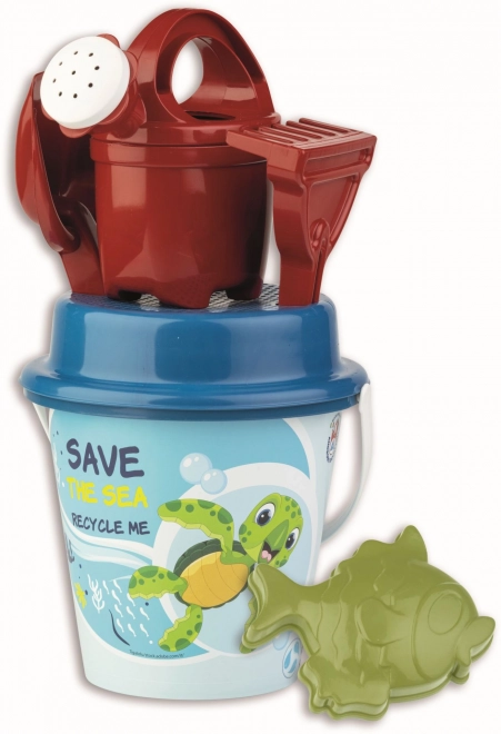 Androni Sandkasten-Set Ozean aus recycelten Materialien