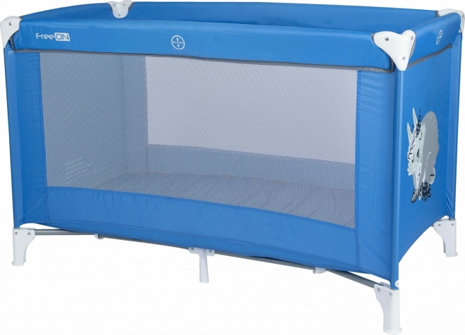 Reisbedje FreeOn Love Konijntje blauw