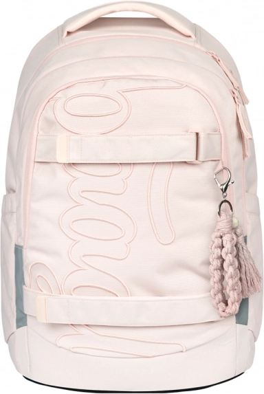 Ensemble Baagl Skate Max Creamy : sac à dos, trousse et sac à cordon