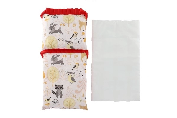 Doll Bedding Set with Pillow and Mat