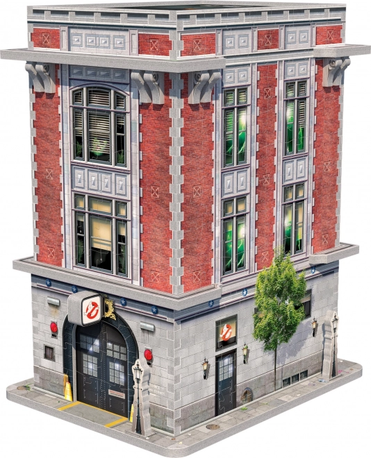 WREBBIT 3D puzzel Ghostbusters: Brandweerkazerne van de geestenjagers 500 stukjes