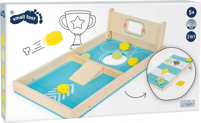Small foot Spel 2in1 Cornhole en tafel hockey Actief