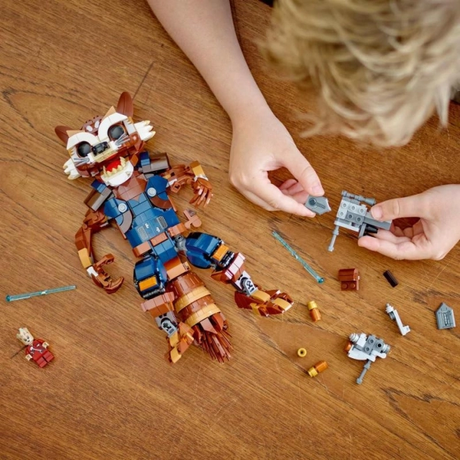 Lego Marvel Rocket and Baby Groot Set