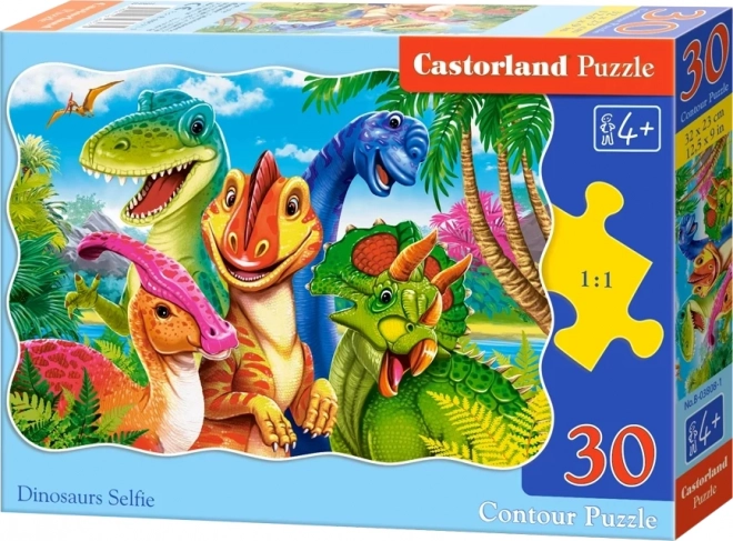 Castorland Puzzle Dino-Selfie 30 Teile