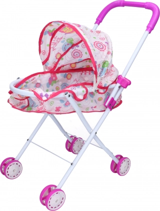 Poussette profonde pour poupées