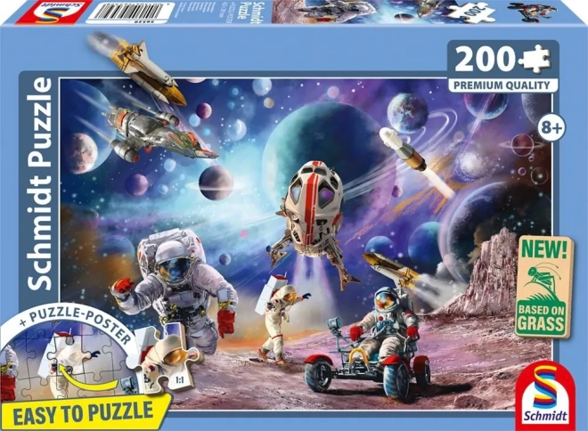 Schmidt Puzzle Weltraummission 200 Teile