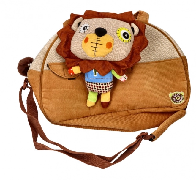 Sac à main pour enfants EcoSnoopers avec motif lion