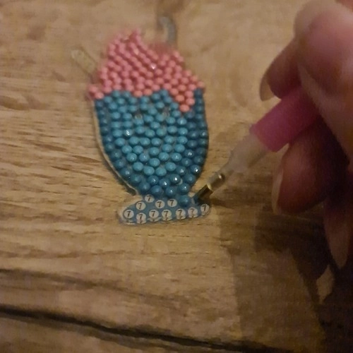 Diamantschilderen set - sleutelhangers