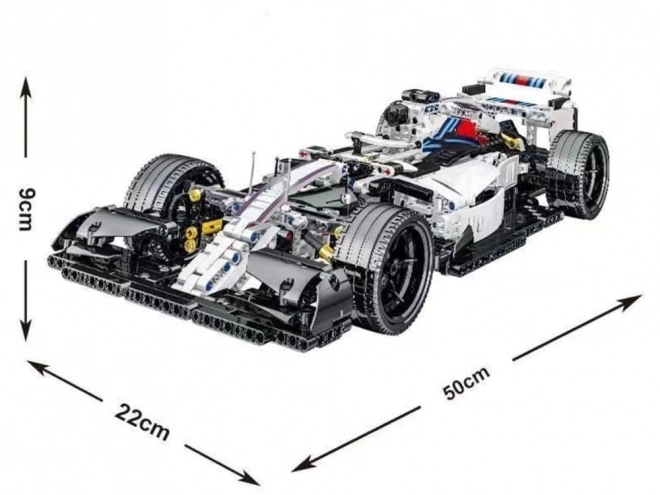 Technische bouwset Bolid F1 raceauto