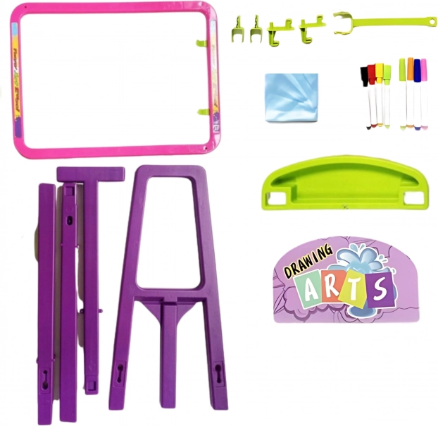 Tafel WOOPIE 3in1 Magnetische Trocken abwischbare Lichtmalerei