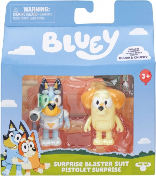 Ensemble de figurines Bluey 2 pièces