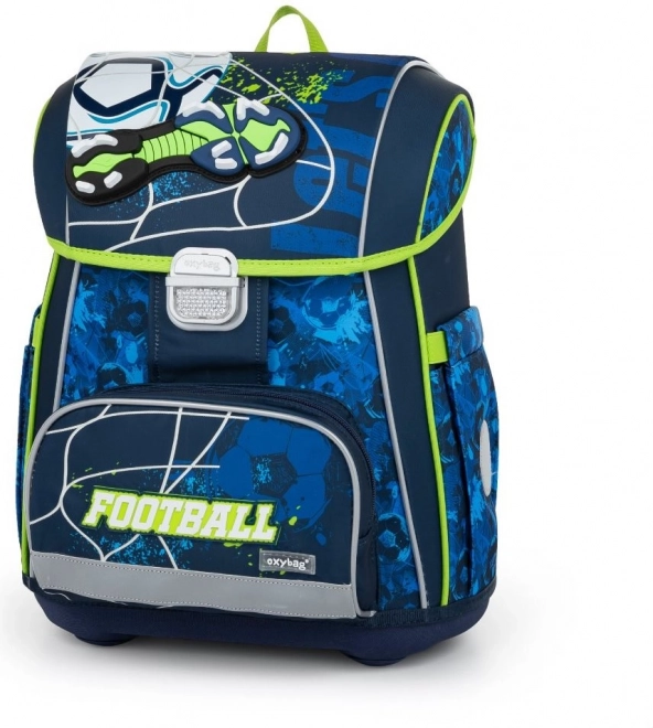 Schoolset Premium Voetbal - rugzak, zakje, etui
