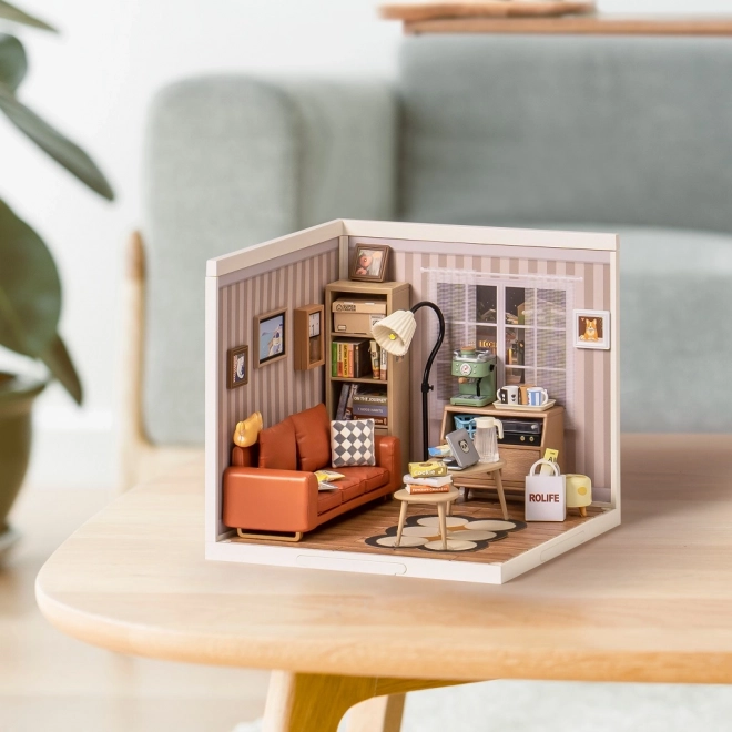 RoboTime miniature de maison salon confortable