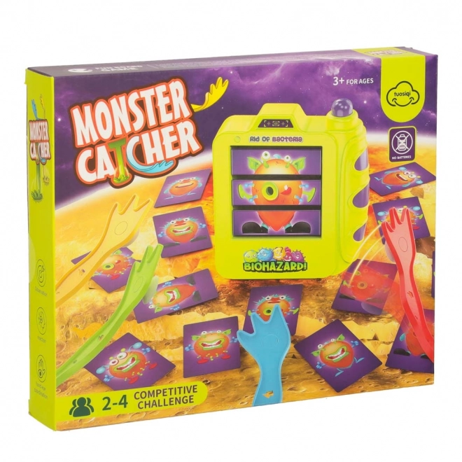 Vang de monsters spel voor kinderen op reactie en geheugentraining