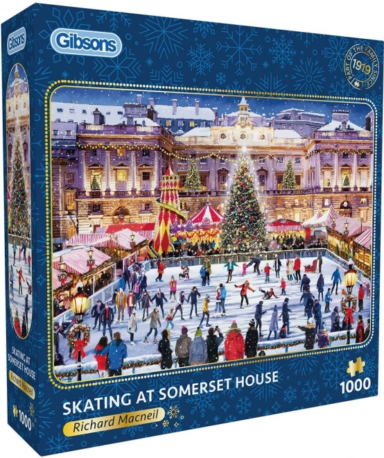 Puzzel Schaatsen bij Somerset House