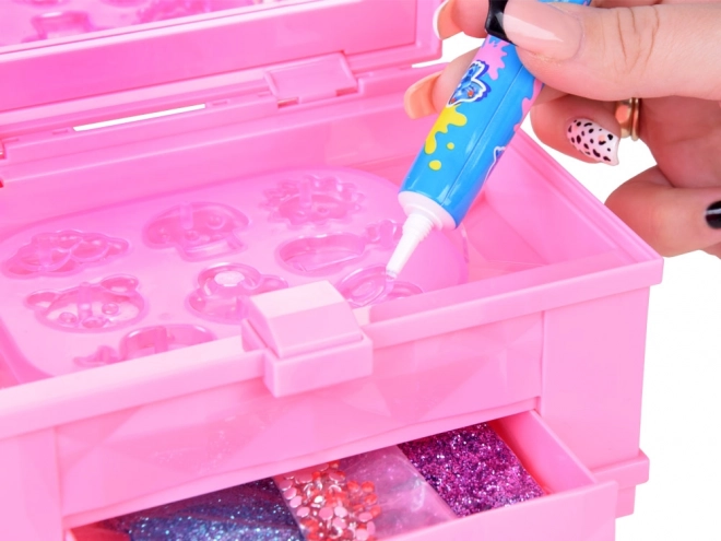 Creative Jewelry Making Set with Magical Gels