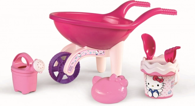 Brouette Androni HELLO KITTY avec ensemble de plage, grande