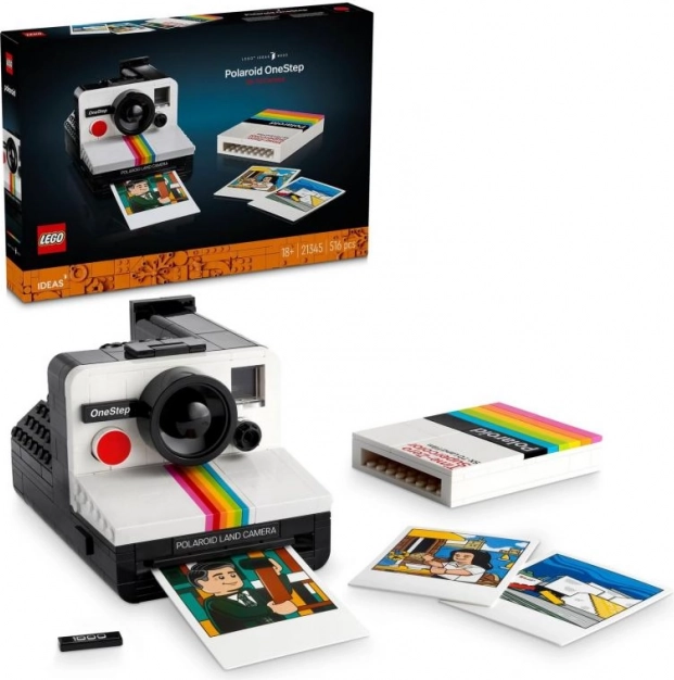 LEGO Ideas POLAROID OneStep SX‑70 Camera Building Set