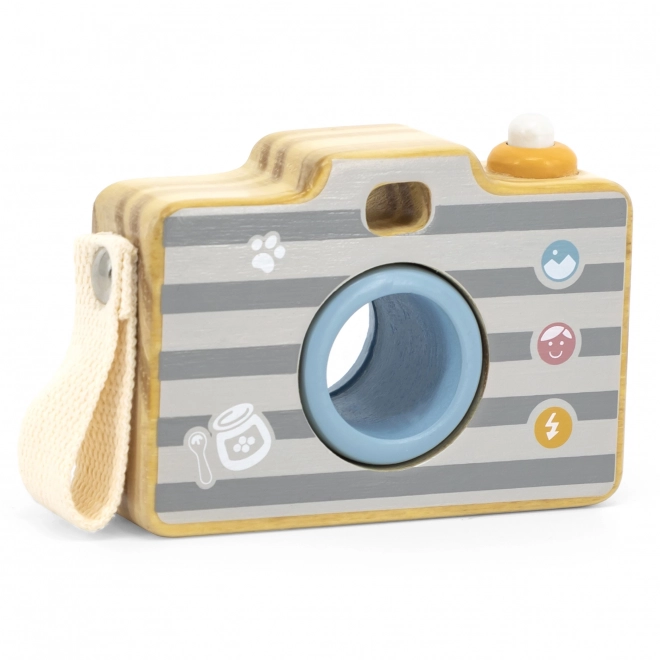 Houten camera