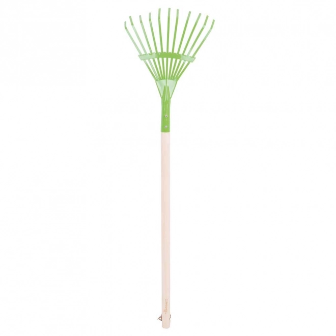 Bigjigs Toys Tuinhark voor bladeren groen