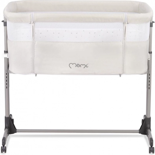Lit bébé MoMi REVO gris clair