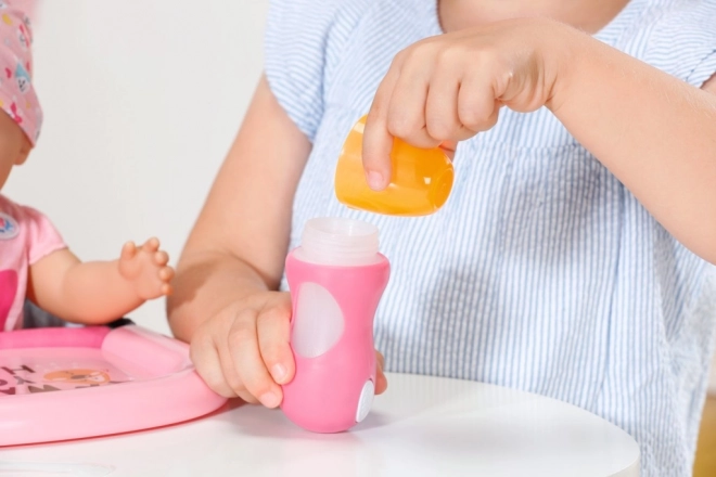 Interactieve fles en lepel voor poppen BABY Born