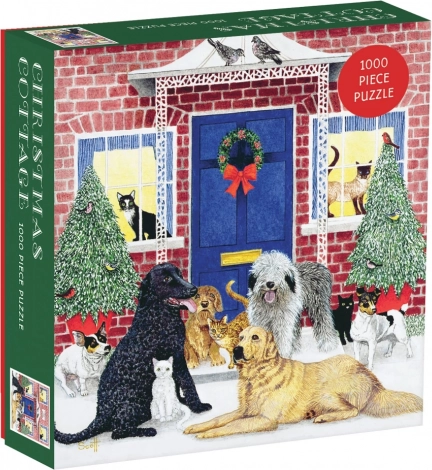 Puzzle Weihnachts-Häuschen 1000 Teile