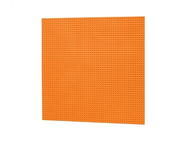 L-W Toys Grote bouwplaat 50x50 punten oranje