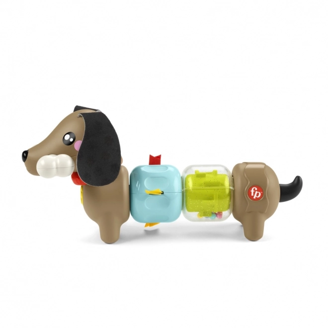Fisher-Price Rattling and Clacking Dachshund Toy