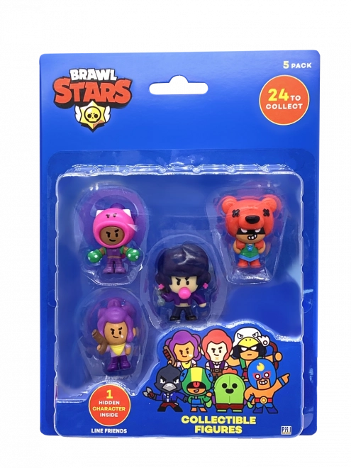 Figurenset Brawl Stars 5 pack serie 1