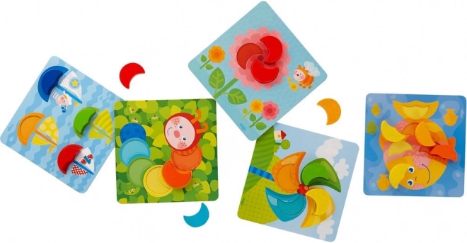 Haba wooden shape sorter Colorful Moon