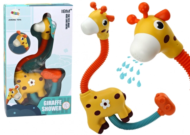Badgiraffespeeltje Douche Sprinkler Geel