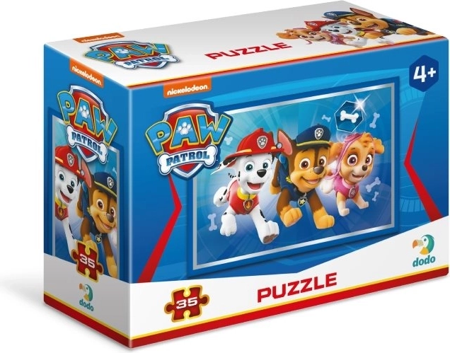 Puzzel Paw Patrol: Sterk Trio 35 stukjes