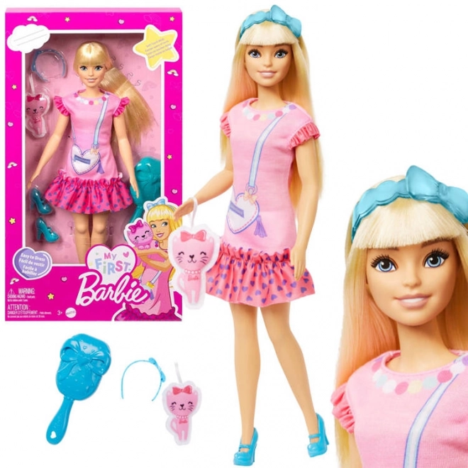 Mijn eerste Barbie met een kitten