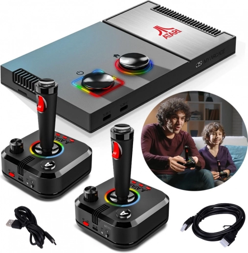 retro spelconsole atari gamestation pro met meer dan 200 games