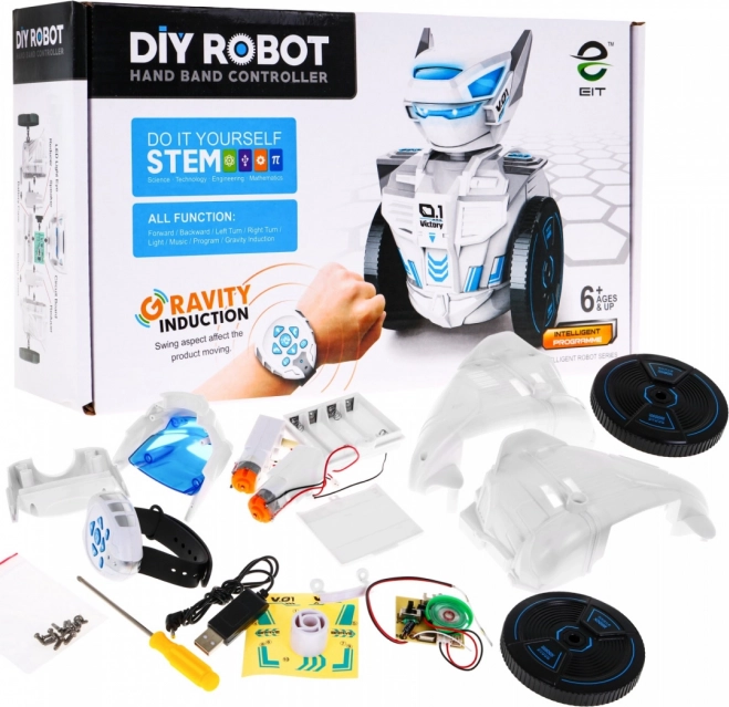 Intelligente robot bestuurd met een horloge voor kinderen