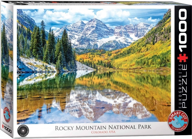 Puzzel 1000 stukjes Nationaal park Rocky Mountains Colorado