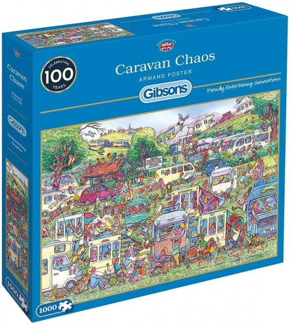 Puzzel Chaos caravans 1000 stukjes