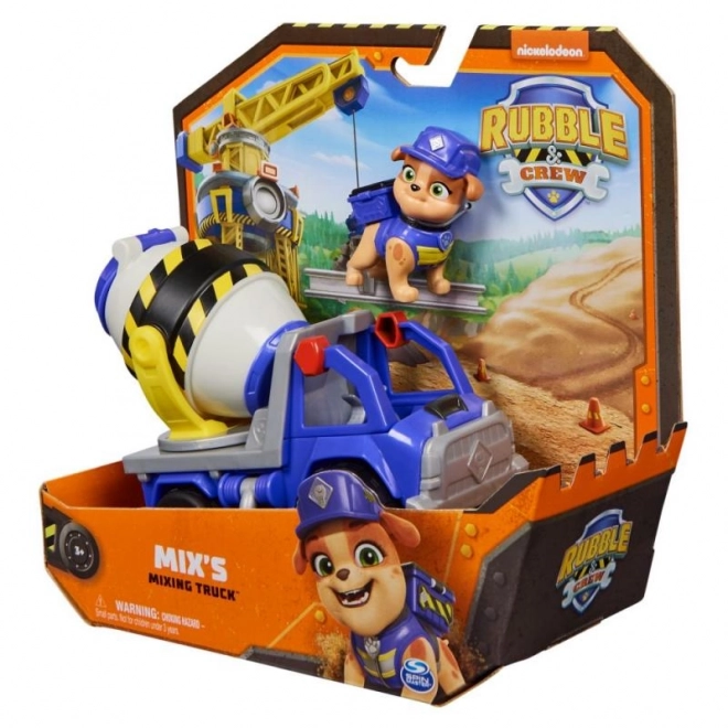 Cementmixer uit de Paw Patrol collectie: Rubble en zijn team