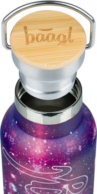 Thermosfles met bamboedeksel Galaxy 500 ml