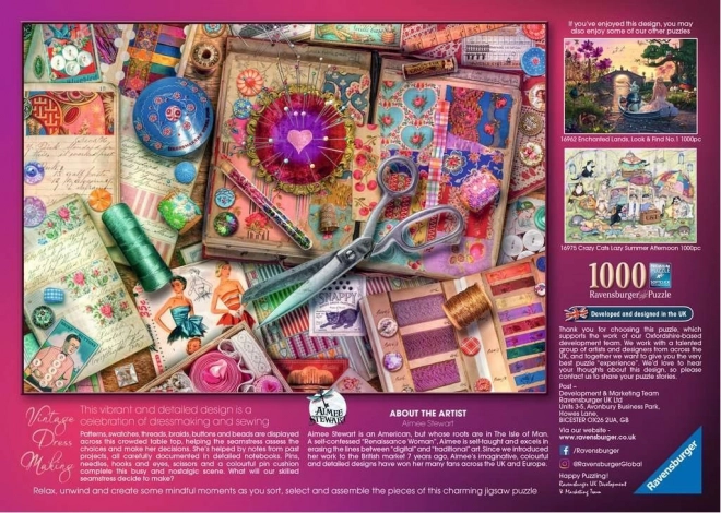 Ravensburger High Tailoring 1000 Piece Puzzle