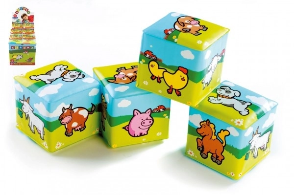 Zachte blok Mijn eerste dieren - 7x7 cm