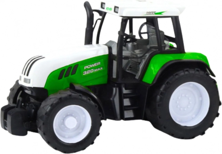 Realistic tractor for action-packed driving