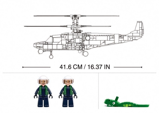 Sluban Gevechtshelikopter KA-52S M38-B1138