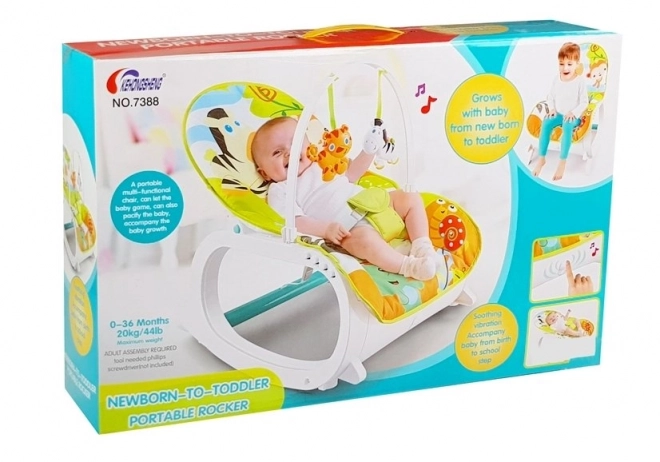 Kinder schommelstoel 2in1